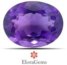 Amethyst 8x6 MM 1.35 Carats