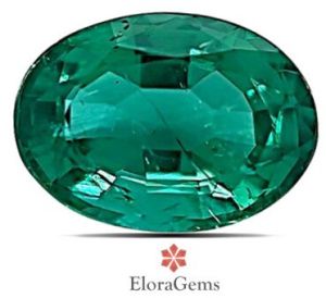 Emerald (Maragadham) 8x6 MM 1.32 Carats