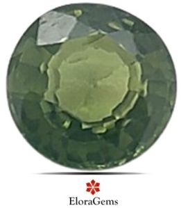 Green Sapphire 4x4 Mm Gemstone