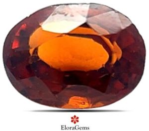 Hessonite (Gomed) 7x5 MM 1.1 Carats