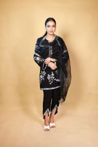 Midnight Elegance Black Suit Set