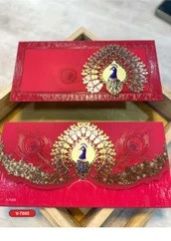 Velvet Foil UV Shagun Envelope