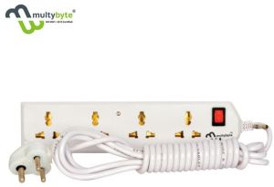 MULTYBYTE 4+1 Extension Board with 4 MTR Cable