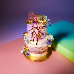 Blush and Bloom Cake