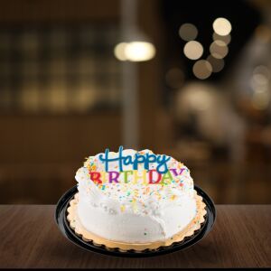 White Glitter Sparkle Cake