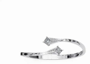 Twisted Diamond Duo Women Bracelet