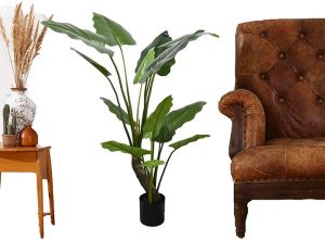 Artificial Alocasia Macrorrhizos Tree