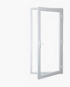 White UPVC Hinged Door