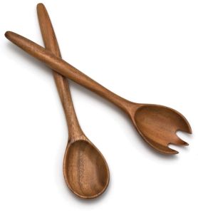 Acacia Oblong Salad Server 12