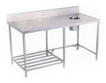 Soiled Dish Landing Table for Commercial Kitchen