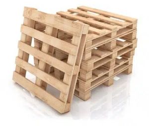 Brown Rectangular Industrial Wooden Pallets