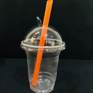 250 Ml Pet Glass with Dome Lid