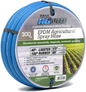 Zephyr Rubber Agriculture Spray Hose 13mm X 30m With Fittings (AS1330)