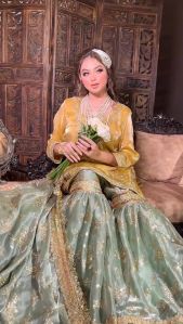 Pakistani Yellow Gown