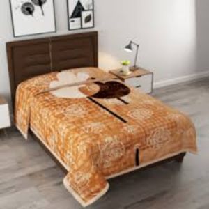 3kg Single Semi Cloudy Polyester Blanket