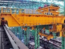 Heavy Duty EOT Crane, Load Capacity : 10-15tons