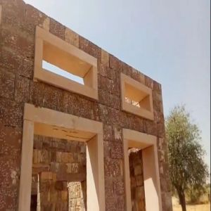 Rectangular Stone Door Frame