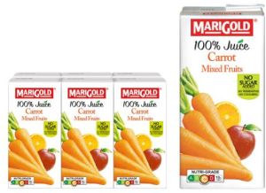 Marigold 100% Carrot Mixed Fruit Juice