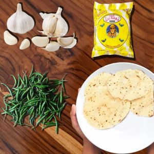 Sai Baba Chilli and Garlic Mix Papad