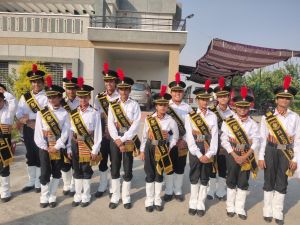 School Marching Band Uniform