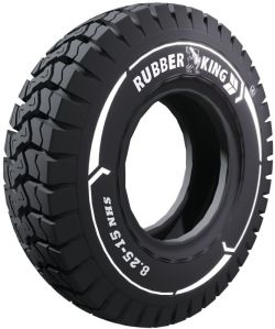 Rubber King Tyres/airlift (6.50-10), Color : Black for Forklift