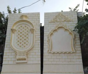 14x6 Inch Wedding Fiber Backdrop Panel