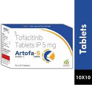Agrosaf Pharmaceuticals Artofa 5 Tablet, Packaging Type : Box