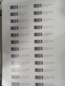 Barcode Stickers