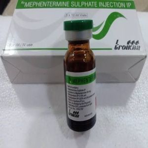 Mephentermine Sulphate Injection, Form : Liquid