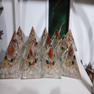 Melachite Orgone Pyramid