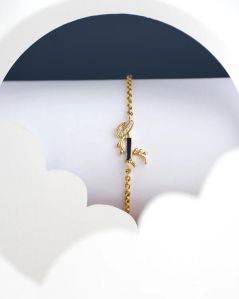 Alloy Dainty Krishna Chain Bracelet for Kids