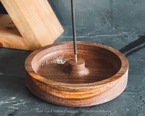 Wooden Incense Burner