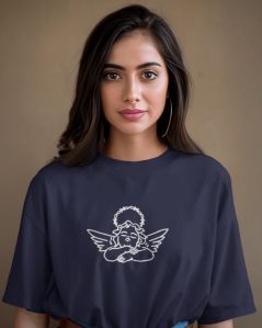 Wings & Whispers Overaized Tee