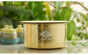Indian Art Villa Pure Brass Bhagona 1900ml