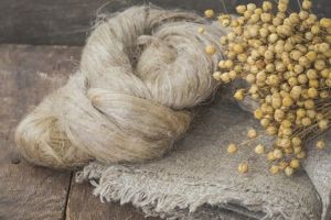 Brown Flax Fiber, Use: Spinning