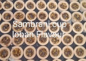 Cup Sambrani, Color : Black, Brown, Red