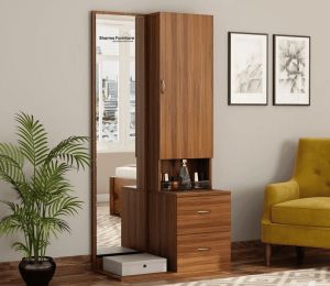 Sharma Furniture Engineered Wood Dressing Table With Mirror