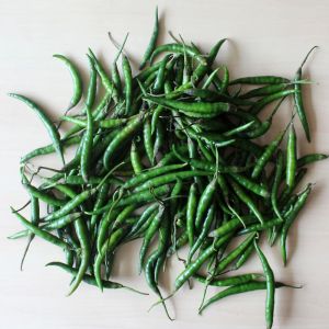 fresh green chilli