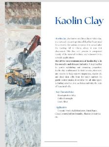 Kaolin China Clay
