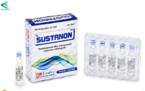 Sustanon Testosterone Mix Compound 250mg Injections, Form : Liquid