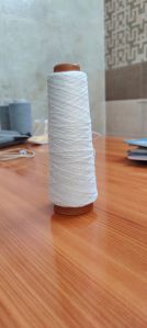 Double Twist Polyester Yarn, Color : White For Textile Industry
