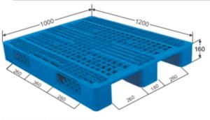 Heavy Duty Pallets ,1200 X 1000 X 160mm , HDPE ,blue