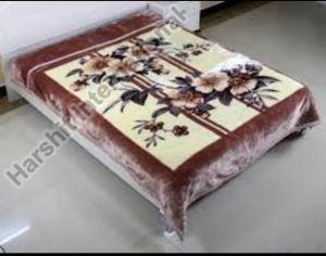 Printed Polyester 3.2KG Super Soft Doubel Bed Blanket 220*250CM