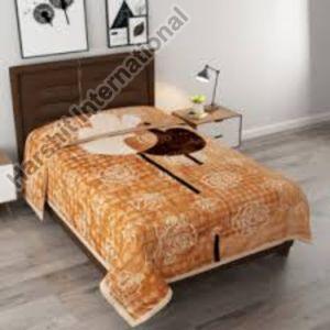 Polyster 3kg Single Semi Cloudy Polyester Blanket 150*220CM