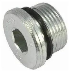 Stainless Steel Blanking Plug, Color : Sliver