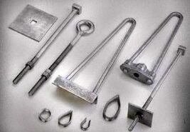 MS Hdg Stay Rod Set, Color : Silver