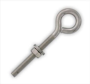 Stainless Steel Hook Bolt, Color : Silver for Hanging Items Securely