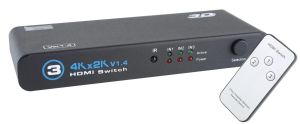 Dyeton  HDMI 3 In 1 Out Switcher 4 K