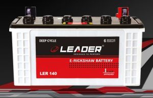 Leader Ler 140  E Rikshaw Tubular Battery