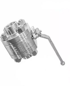 API 608 Ball Valve, ASTM A182 F51, 3/4 * 1/2 Inch, 1500 LB